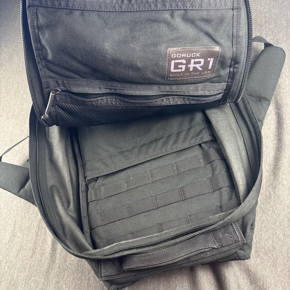GORUCK GR1 Backpack Black 21L USA Built Tactical Rucksack Laptop Bag
